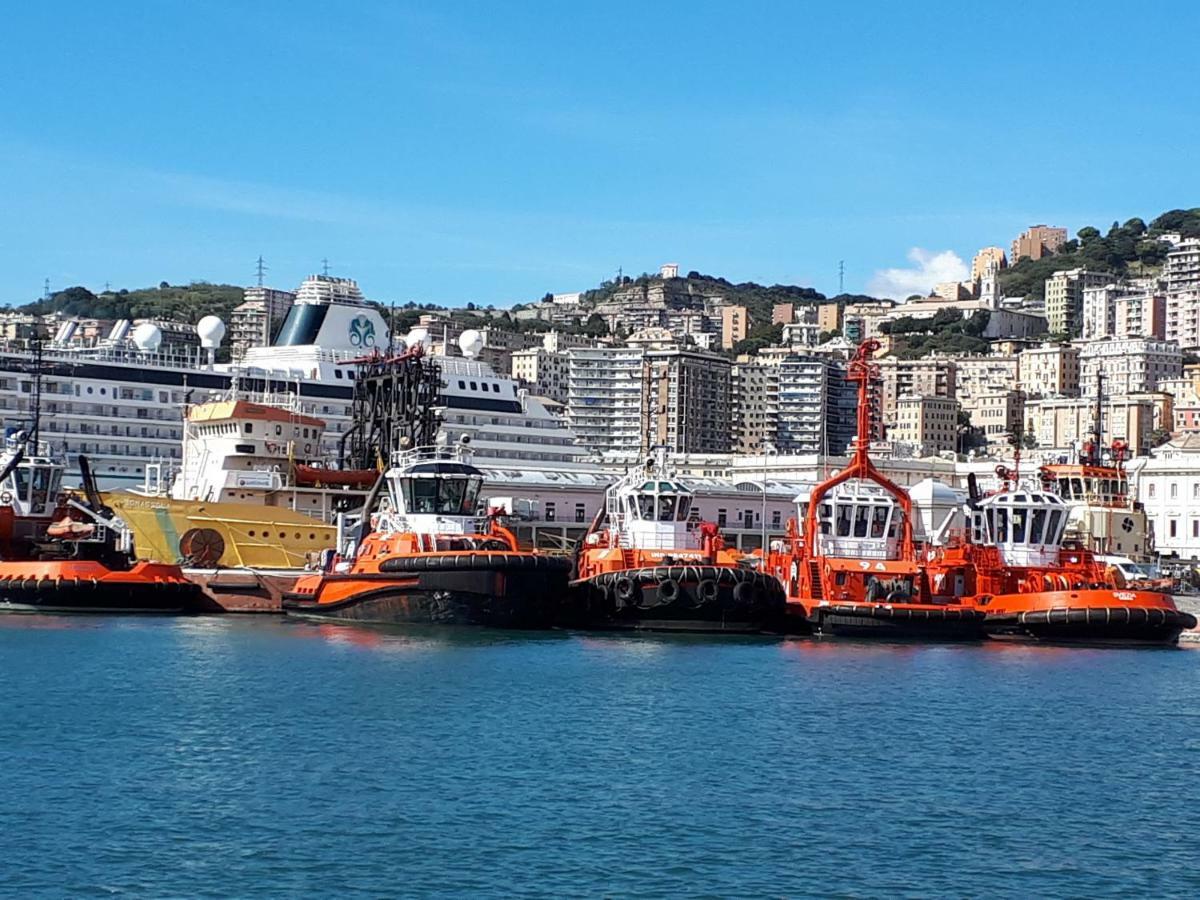I Tetti Di Genova Grande Appartamento Buitenkant foto